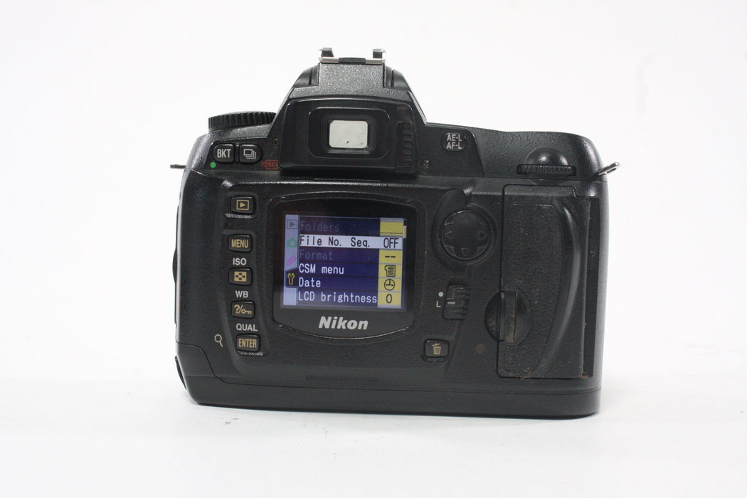 Nikon D70 Digital SLR Camera Body with Shutter Count 62,718
