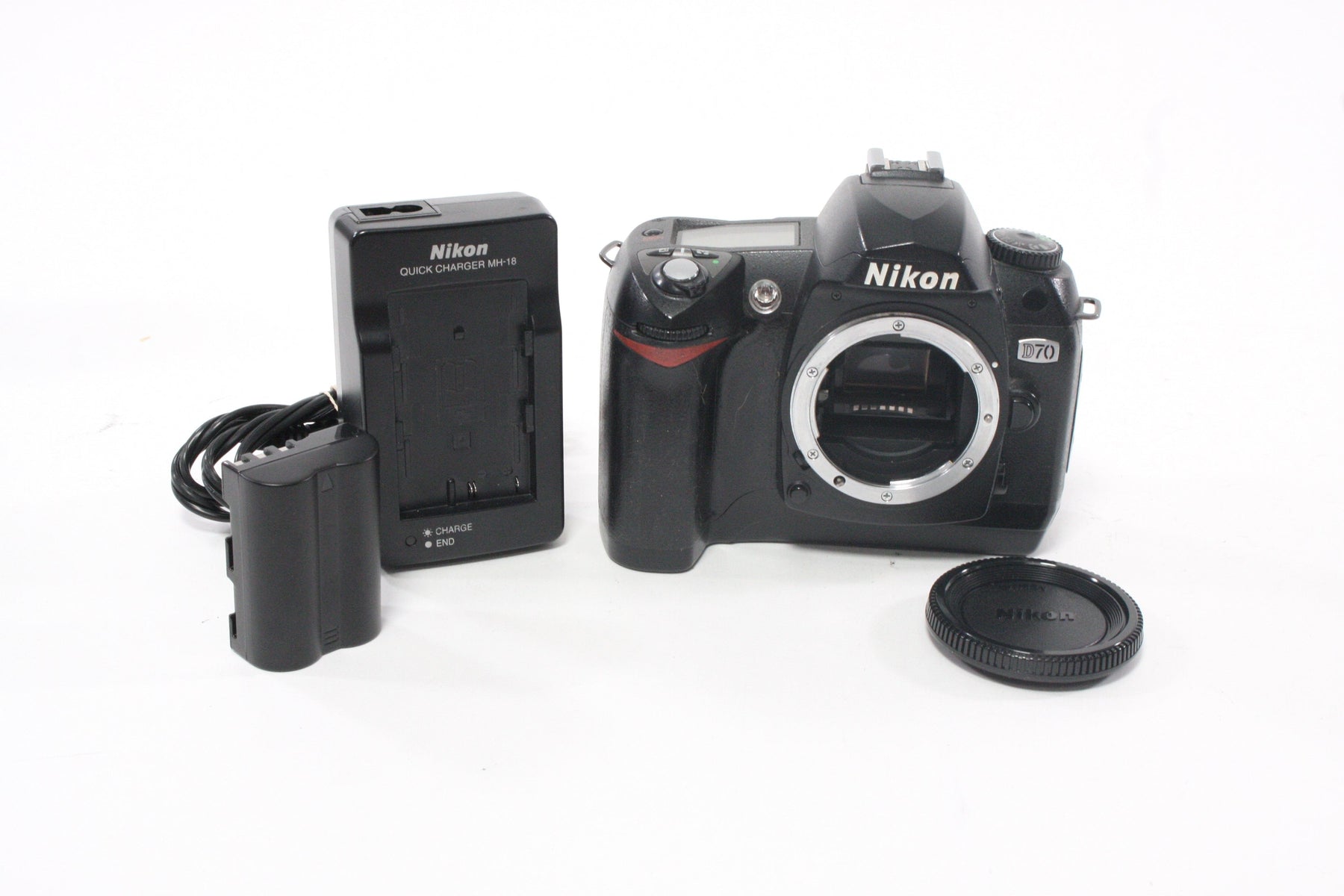 Nikon D70 Digital SLR Camera Body with Shutter Count 62,718