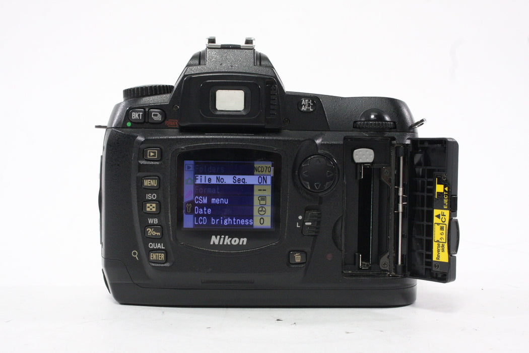 Nikon D70 DSLR Camera Body with Shutter Count 11,544