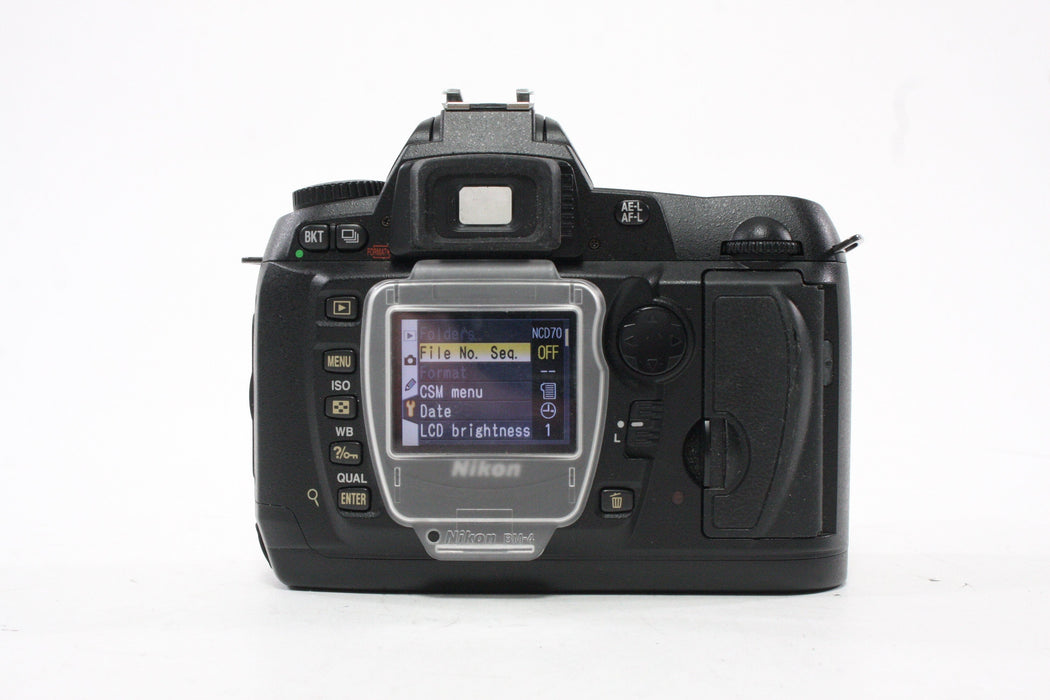 Nikon D70 DSLR Camera Body with Shutter Count of 3,905