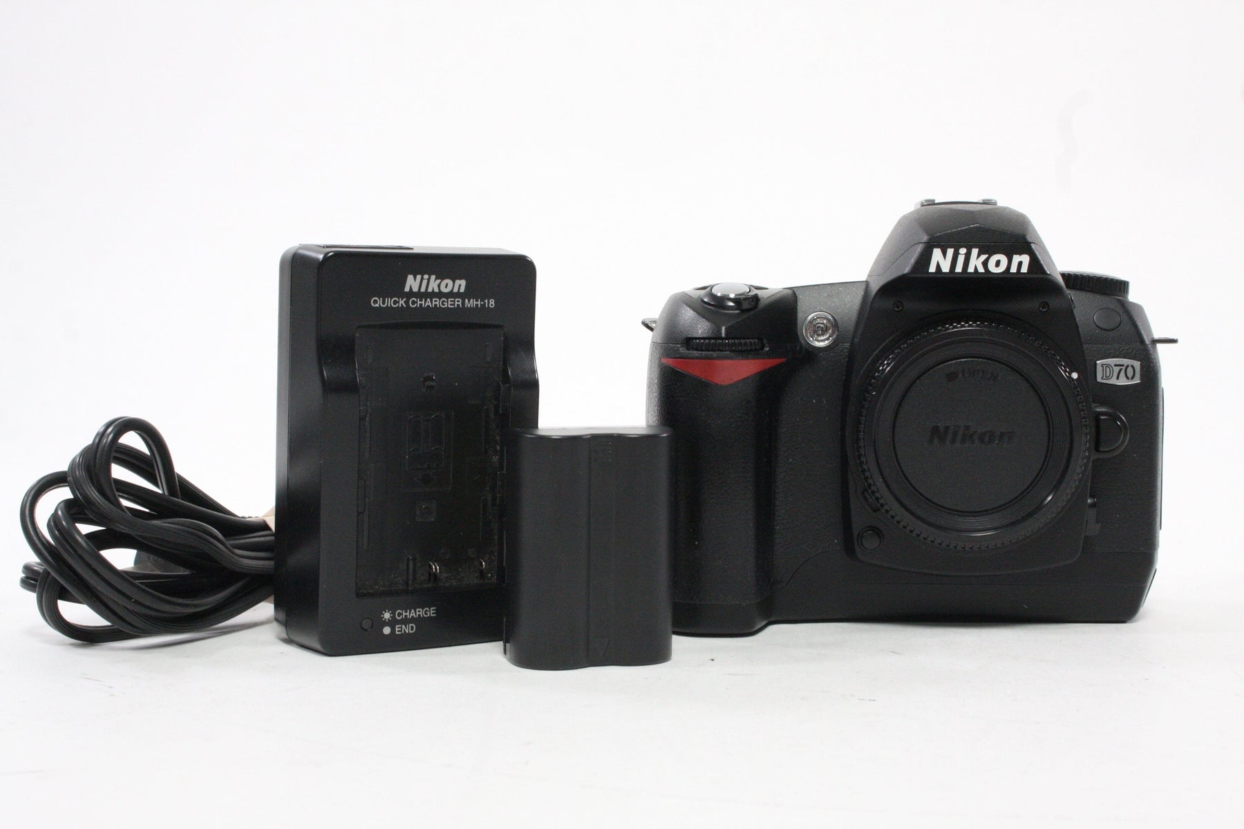 Nikon D70 DSLR Camera Body with Shutter Count of 3,905