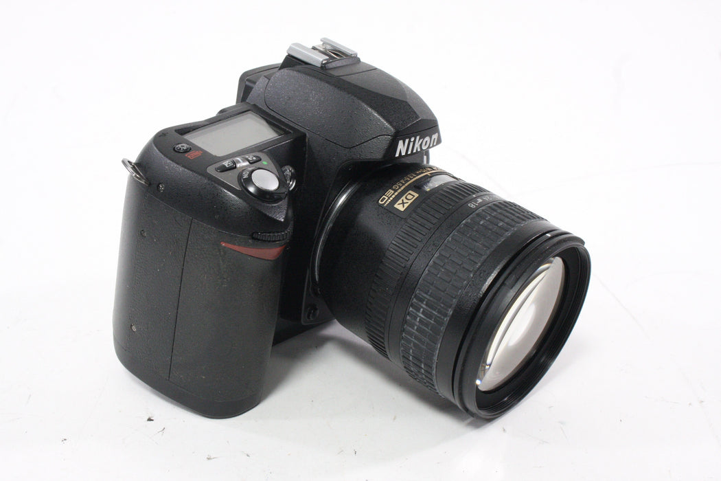 Nikon D70 with 18-70mm f/3.5-4.5 G DX ED AF-S Lens Shutter Count 13,947