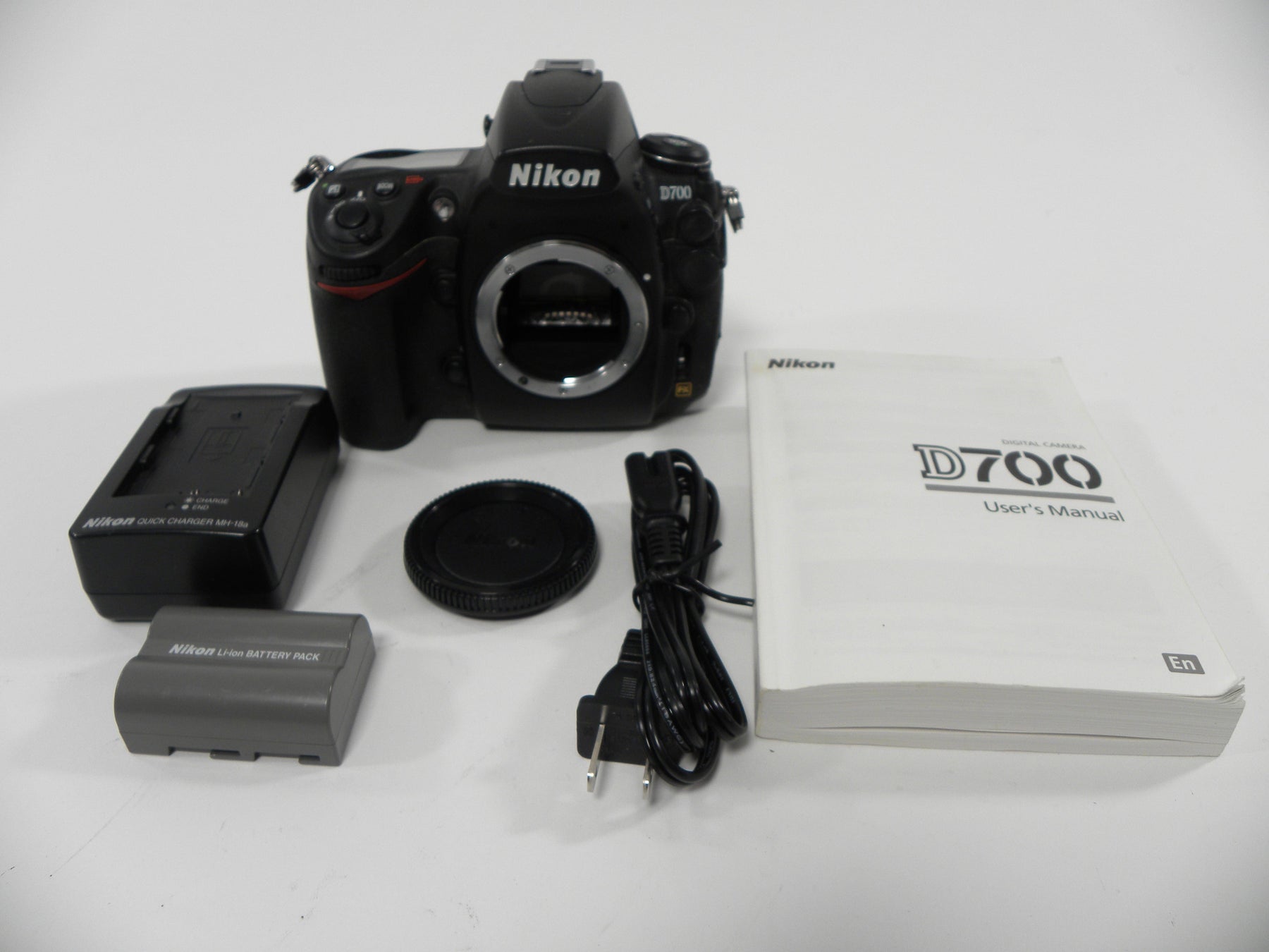 Nikon D700 12.1mp Digital SLR Body Only Shutter Ct. 5,354