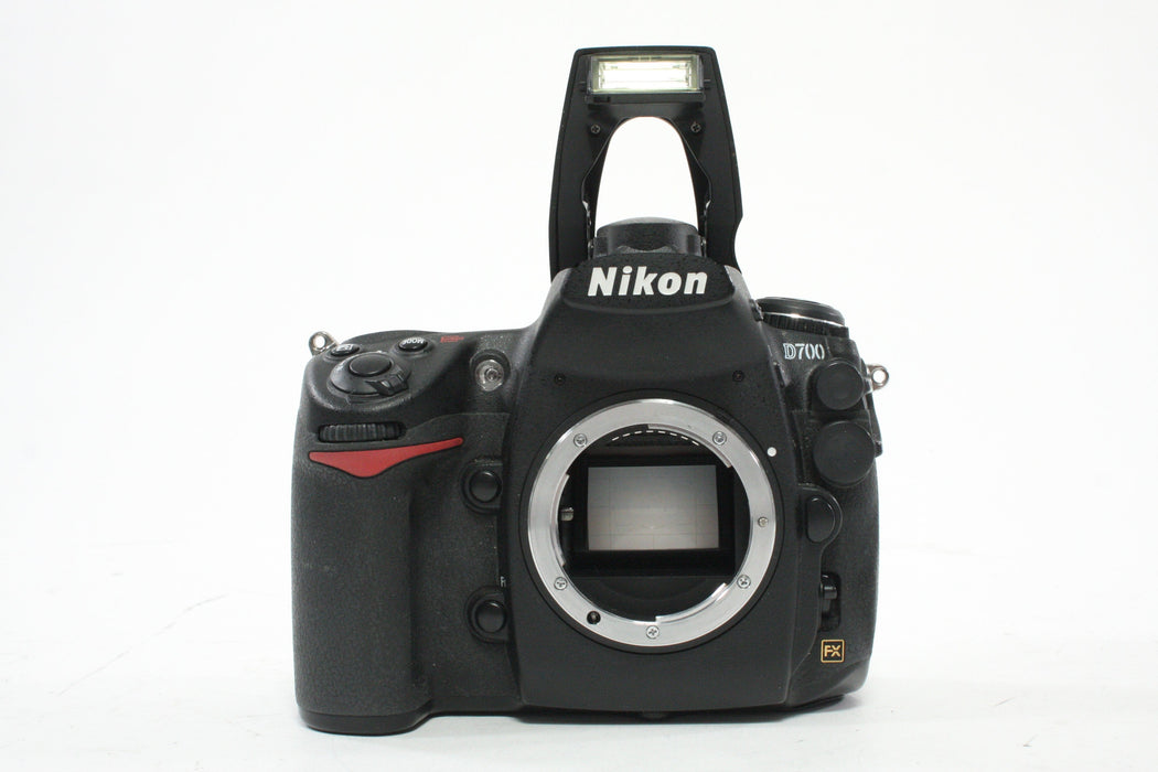 Nikon D700 DSLR Camera Body with MB-D10 Battery Grip with a Shutter Count of 21,195