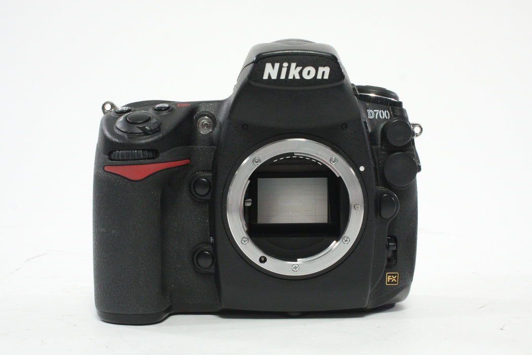 Nikon D700 DSLR Camera Body with MB-D10 Battery Grip with a Shutter Count of 21,195