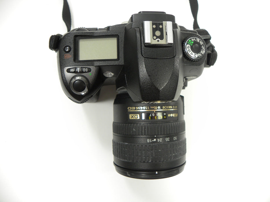 Nikon D70s 6.1mp Digital SLR w/AF-S 18-55 Sutter Ct. 6,979