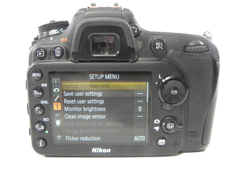 Nikon D7100 24.1mmp Digital SLR  Body Only Shutter Ct. 84,664