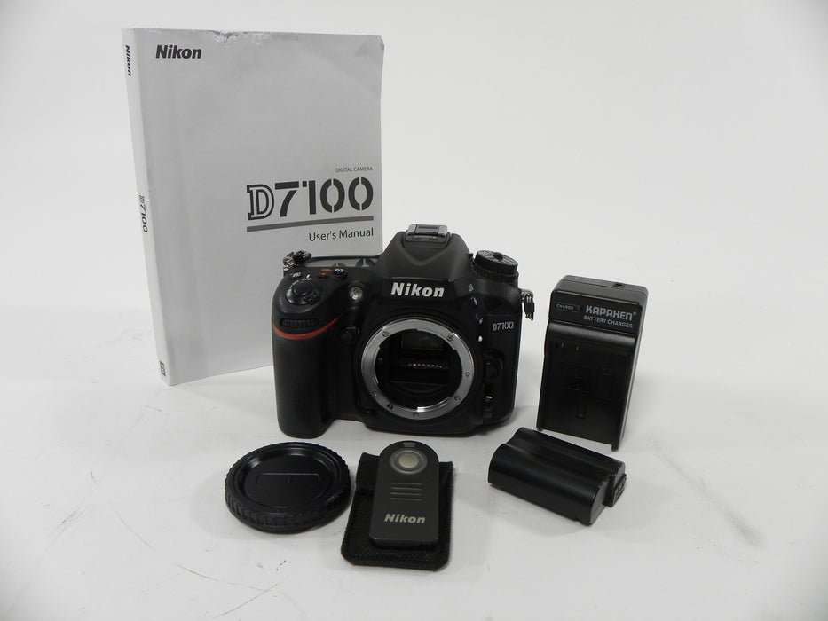 Nikon D7100 24.1mp Digital SLR Body Only Shutter Ct. 7,869