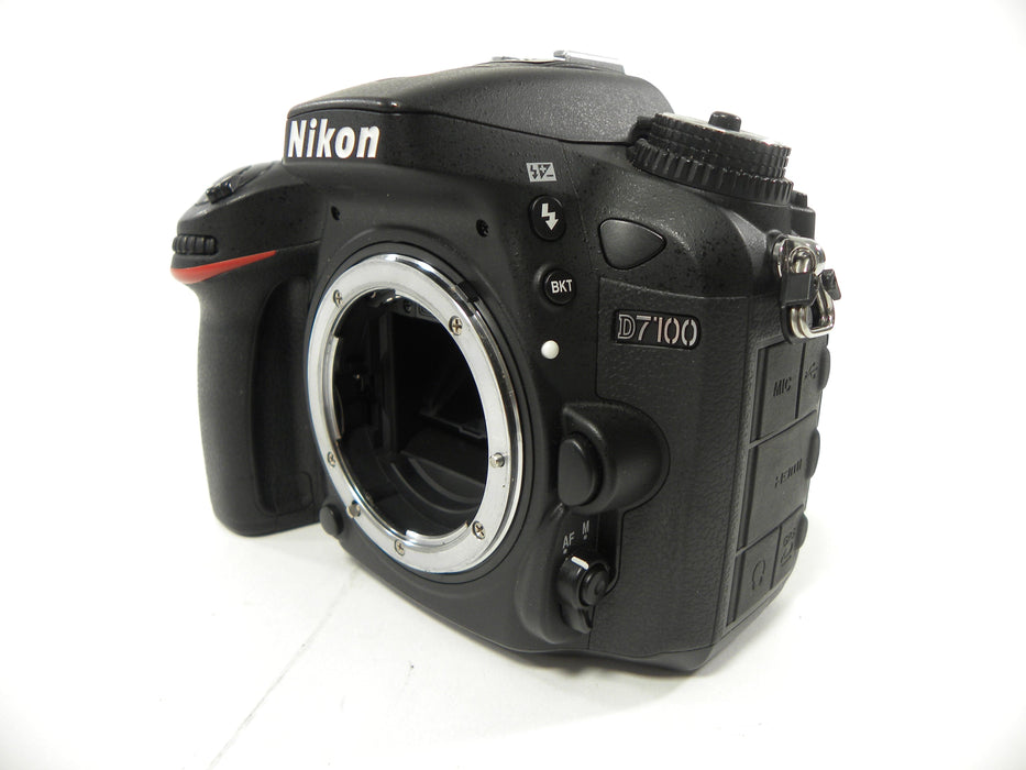 Nikon D7100 24.1mp Digital SLR Body Only Shutter Ct. 8,296