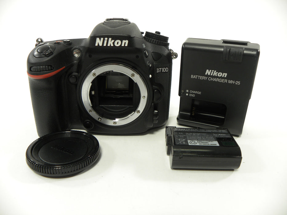 Nikon D7100 24mp Digital SLR Camera Body Only Shutter Ct. 4,170