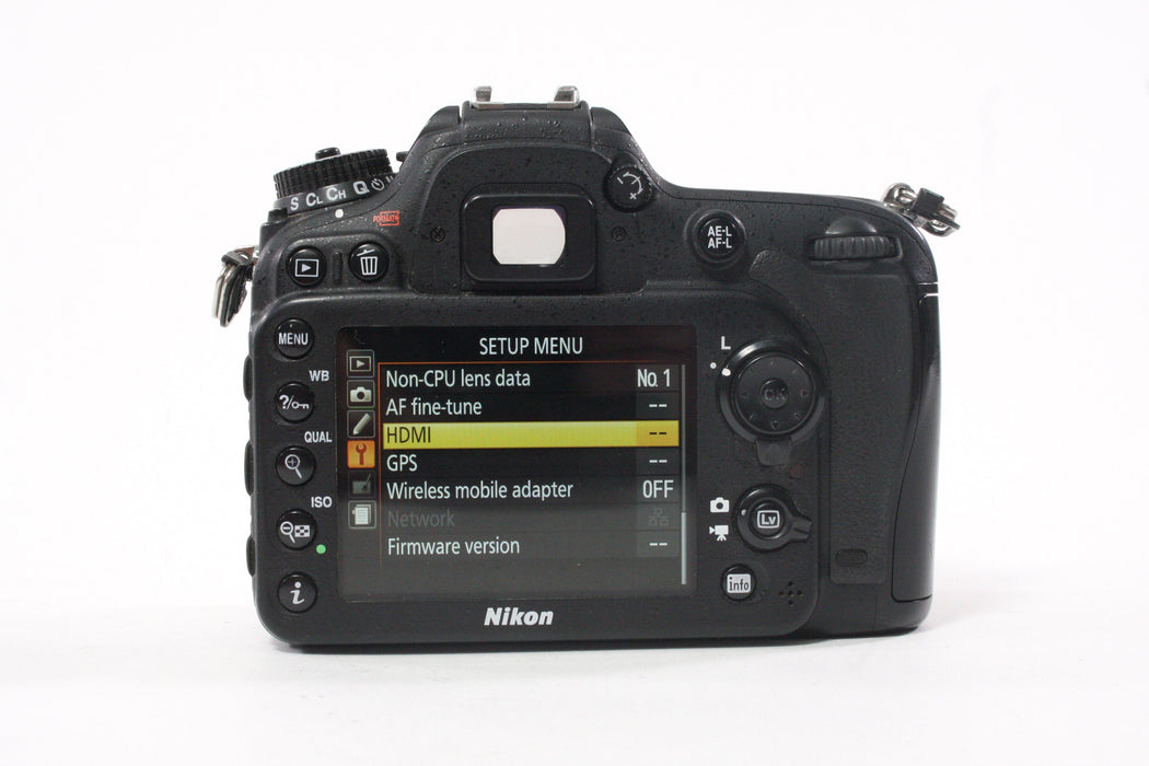 Nikon D7100 DSLR Camera Body with a Shutter Count of 50,247
