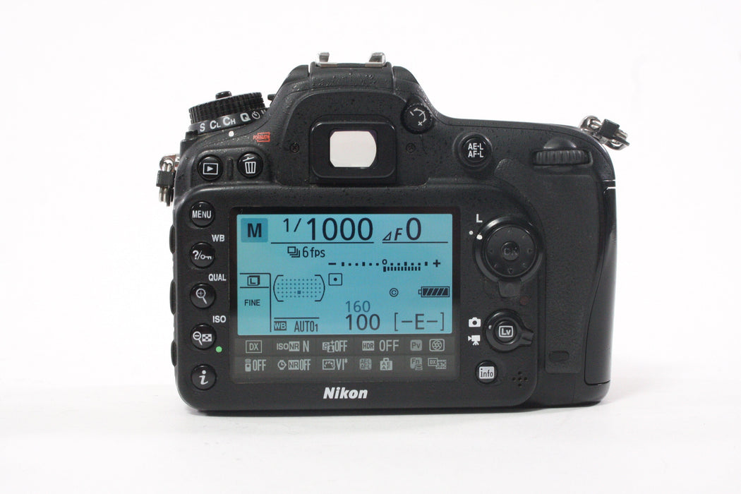 Nikon D7100 DSLR Camera Body with a Shutter Count of 50,247