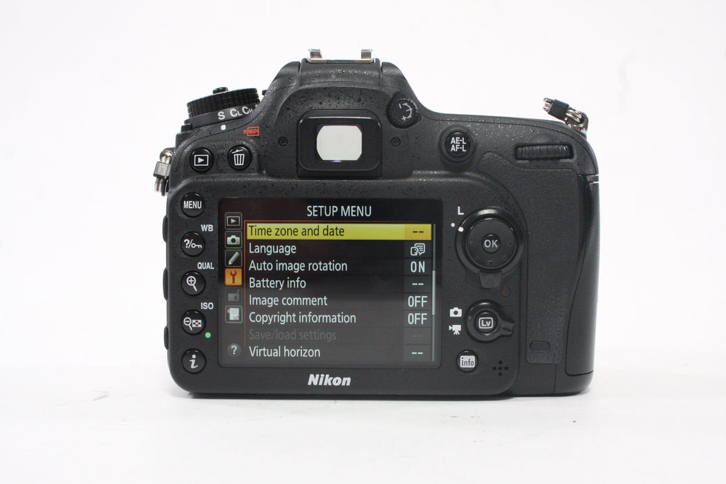 Nikon D7100 DSLR Camera Body with Shutter Count 13,517