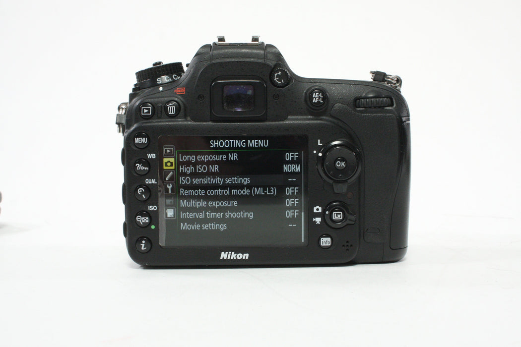Nikon D7100 DSLR Camera Body with Shutter Count 22,352