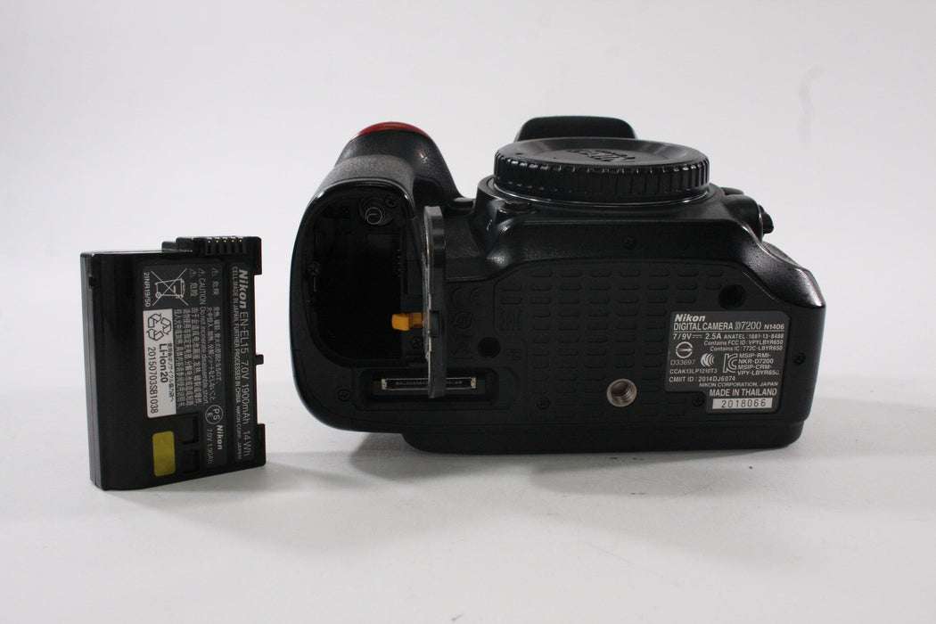 Nikon D7200 Digital SLR Camera Body with Shutter Count of 22,640