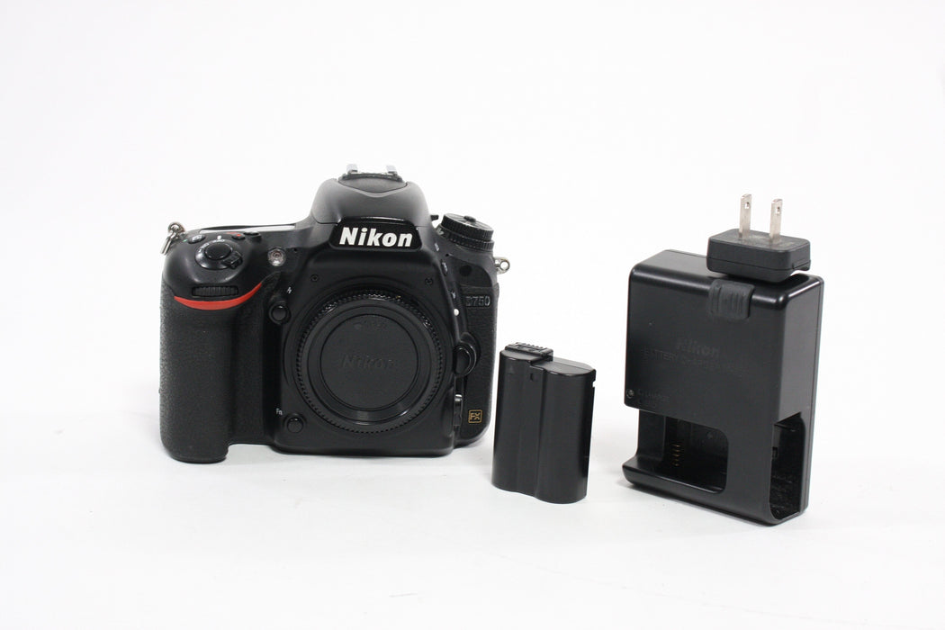 Nikon D750 Digital SLR Camera Body with Shutter Count 124,988