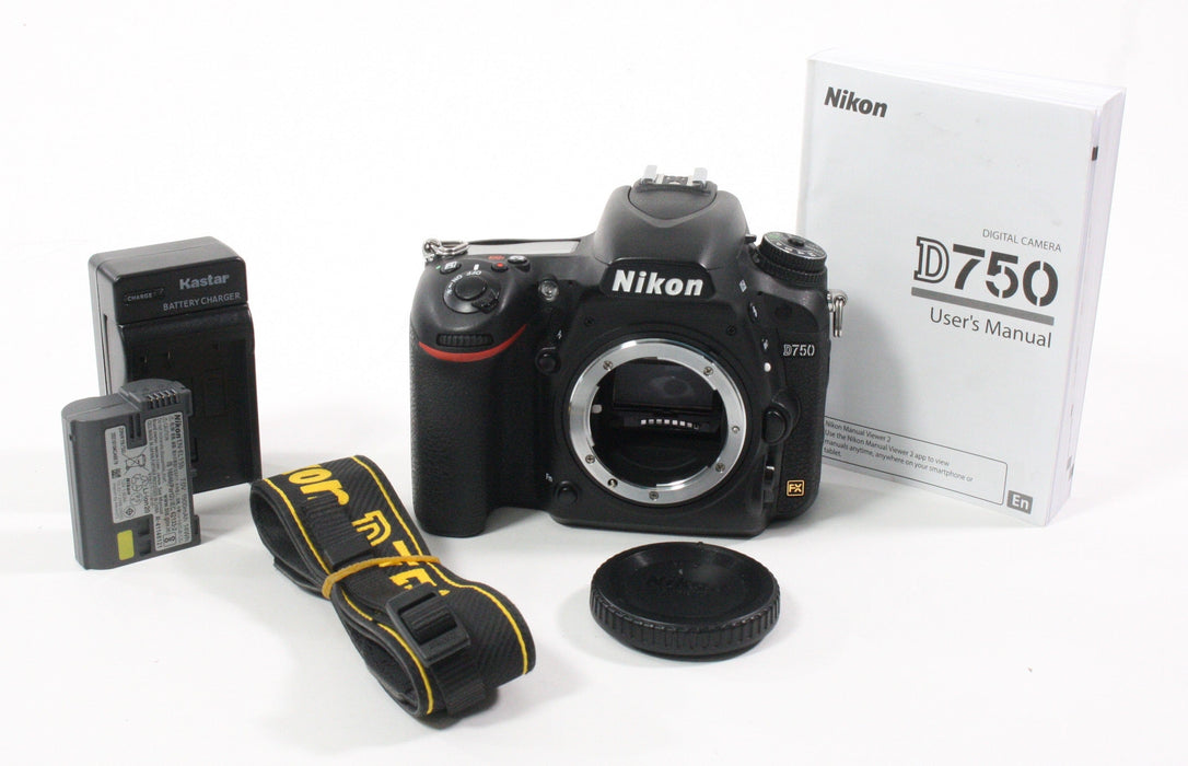 Nikon D750  Digital SLR Camera with Shutter Count 5,140