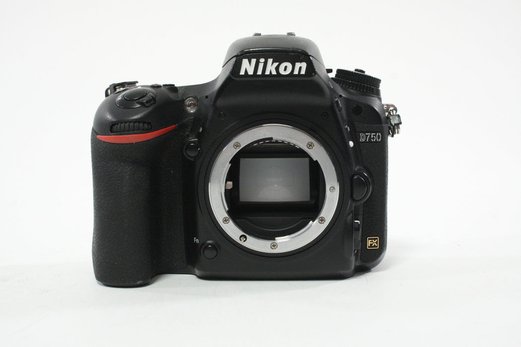 Nikon D750 DSLR Camera Body with a Shutter Count of 197,741