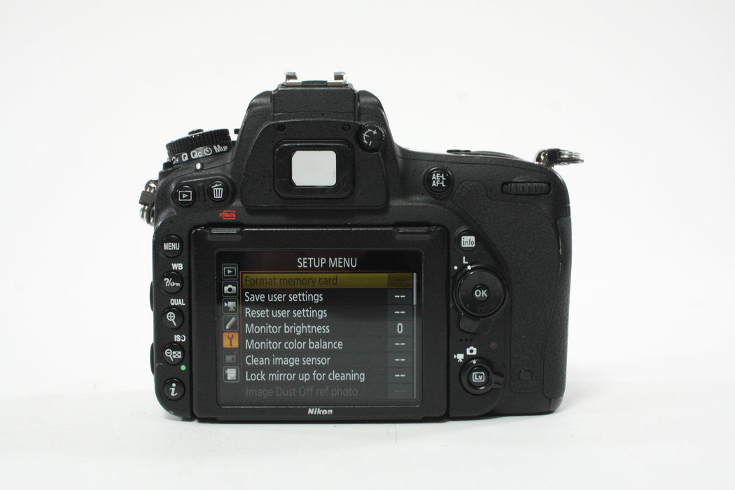 Nikon D750 DSLR Camera Body with a Shutter Count of 197,741