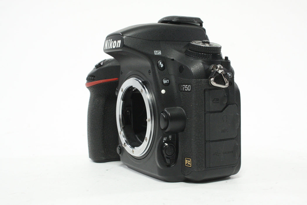Nikon D750 DSLR Camera Body with a Shutter count of 21,726