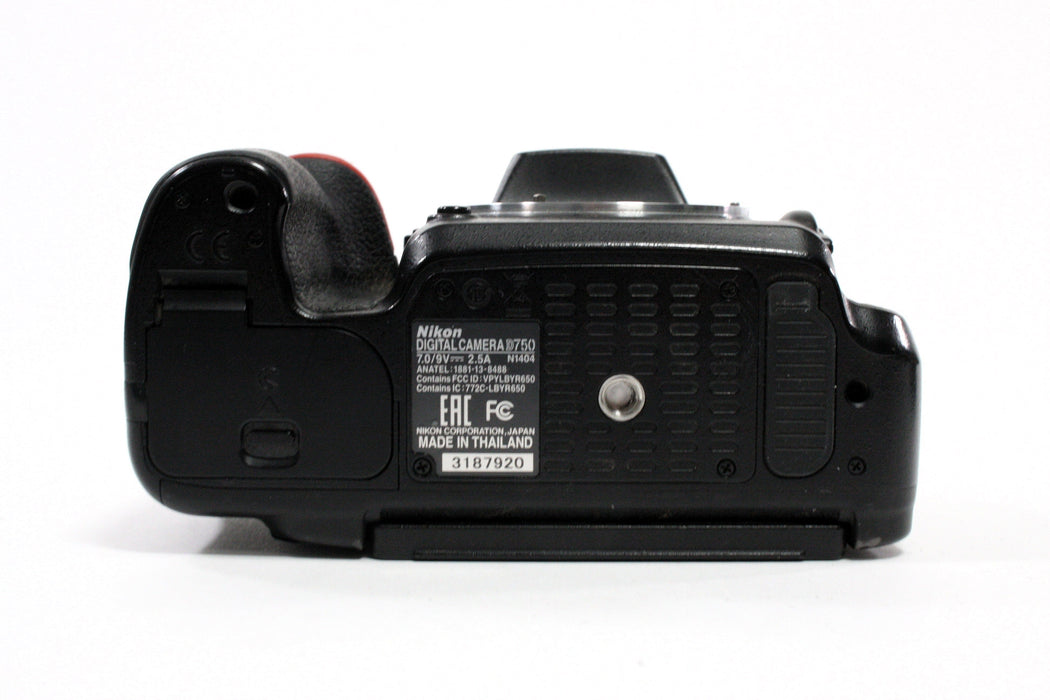 Nikon D750 Shutter Count 137579
