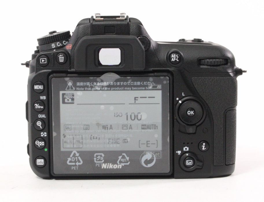 Nikon D7500 Digital SLR Camera Body with Shutter Count ONLY 7,934