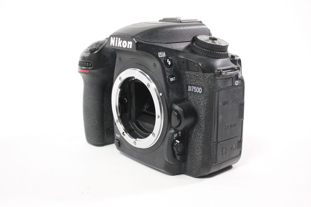 Nikon D7500 DSLR Camera Body with Shutter Count 112,421