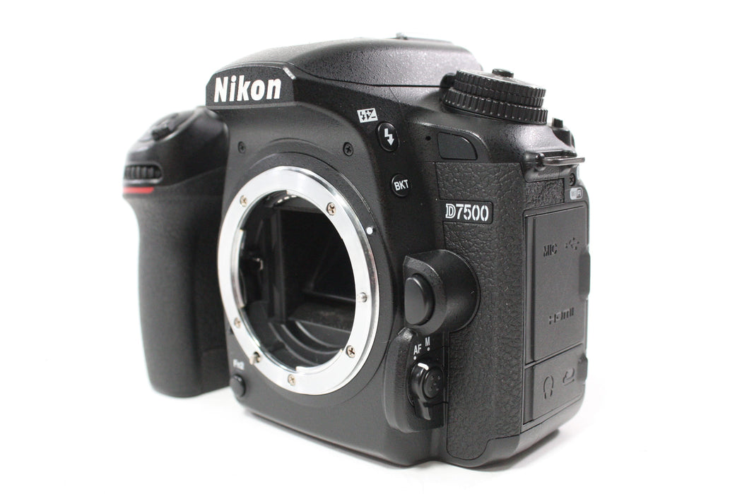 Nikon D7500 DSLR Camera Body with Shutter Count 6,110