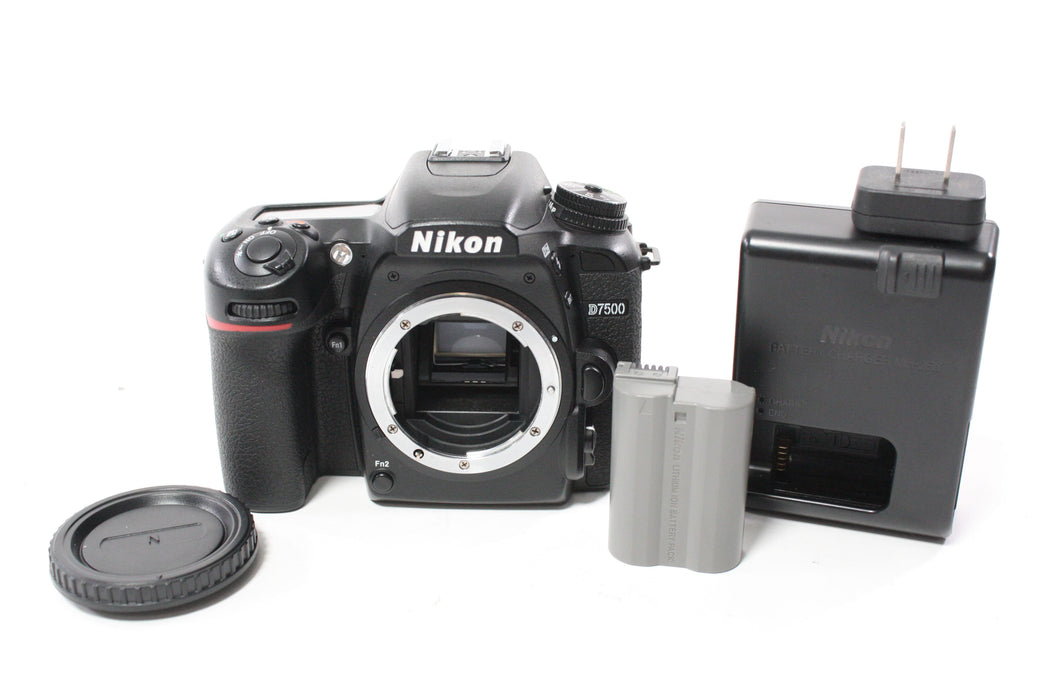 Nikon D7500 DSLR Camera Body with Shutter Count 6,110