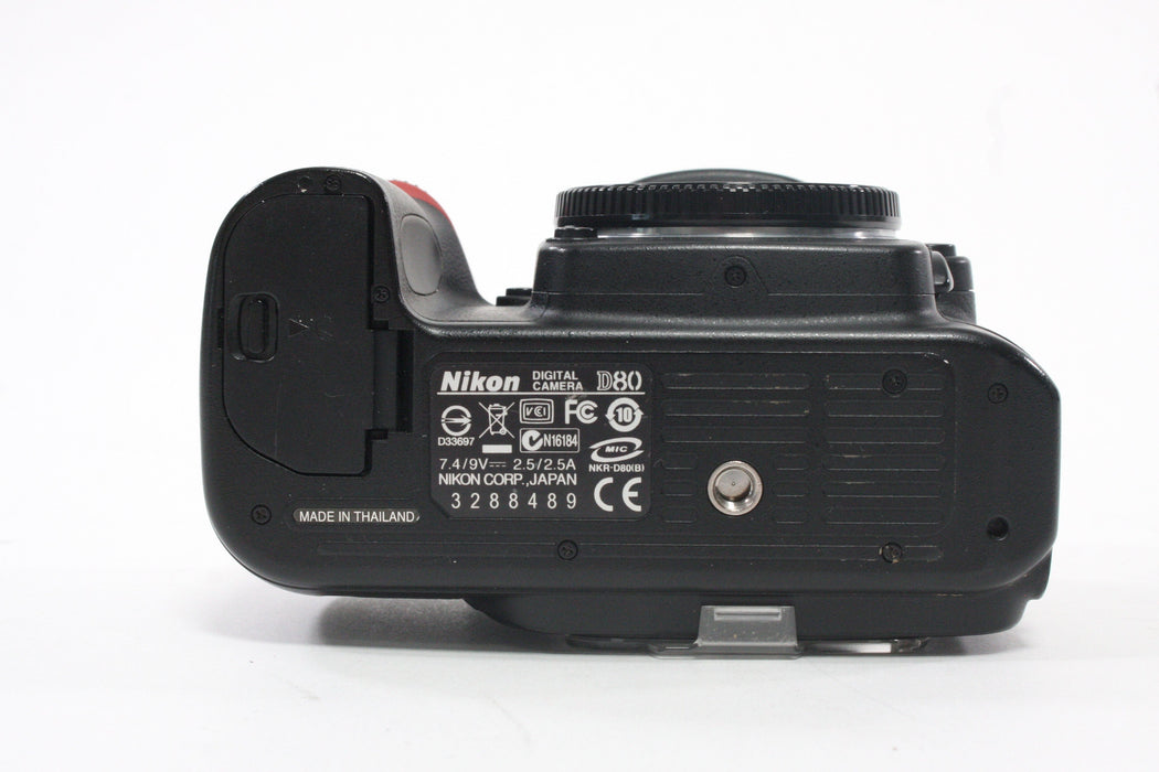 Nikon D80 DSLR Camera Body with a Shutter Count of 11,878