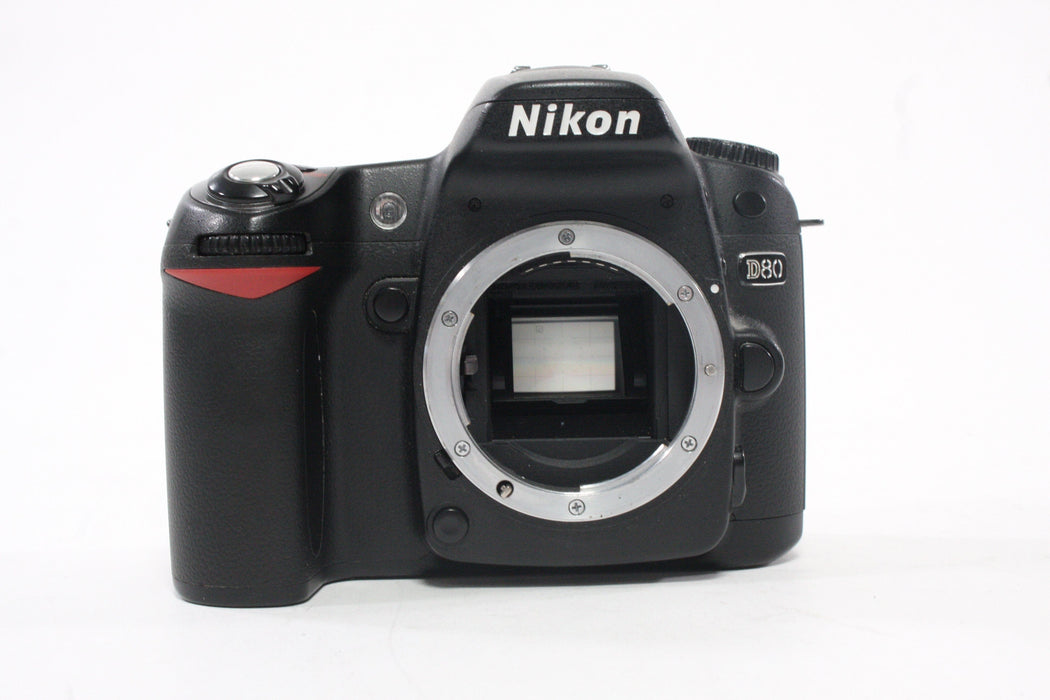 Nikon D80 DSLR Camera Body with a Shutter Count of 11,878