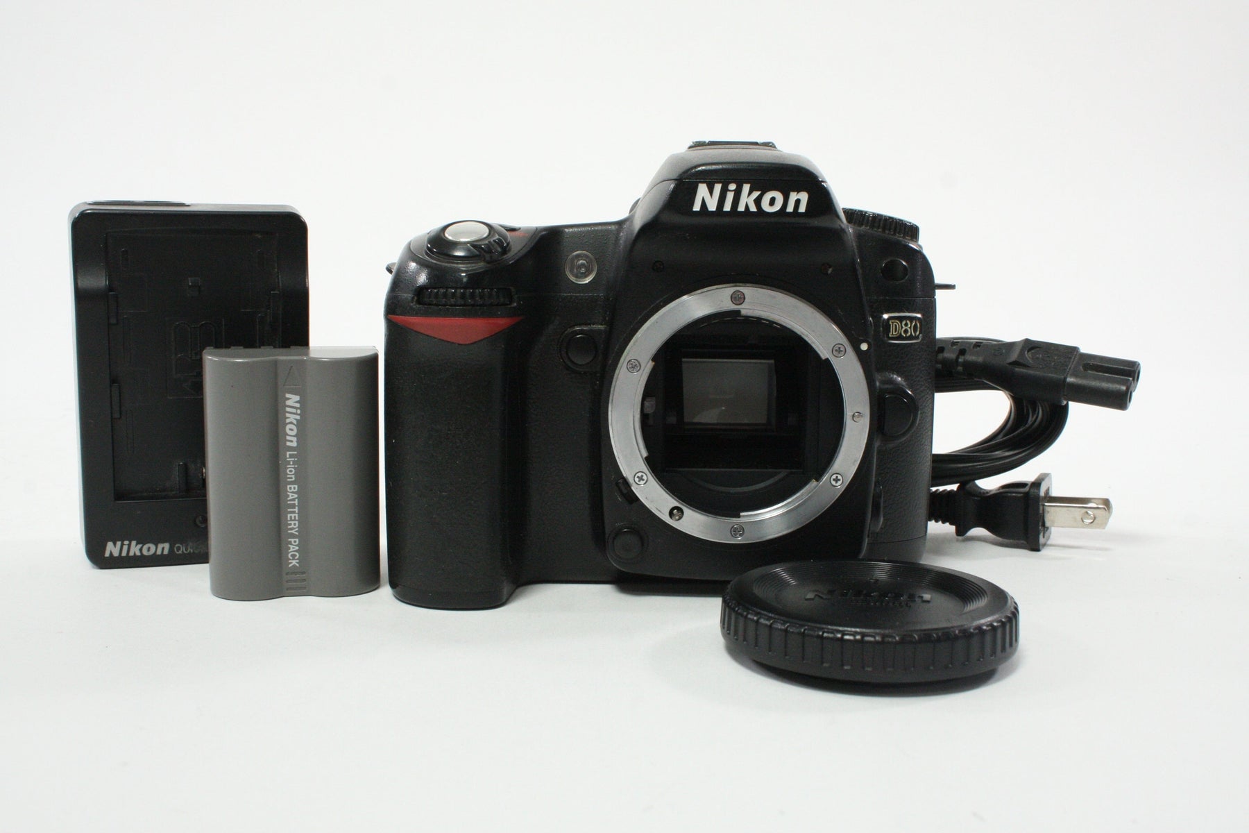 Nikon D80 DSLR Camera Body with a Shutter Count of 23,196