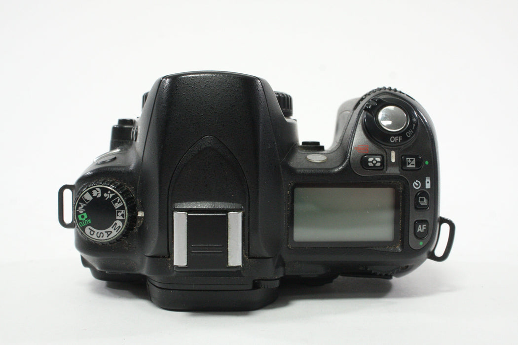 Nikon D80 DSLR Camera Body with a Shutter Count of 23,196