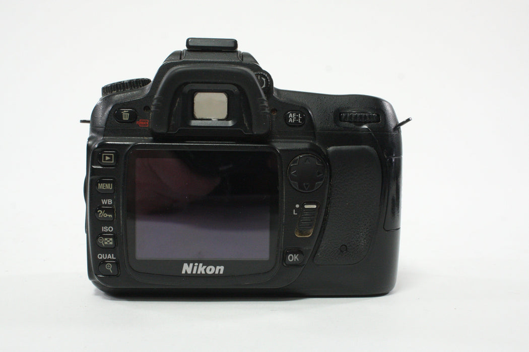 Nikon D80 DSLR Camera Body with a Shutter Count of 23,196