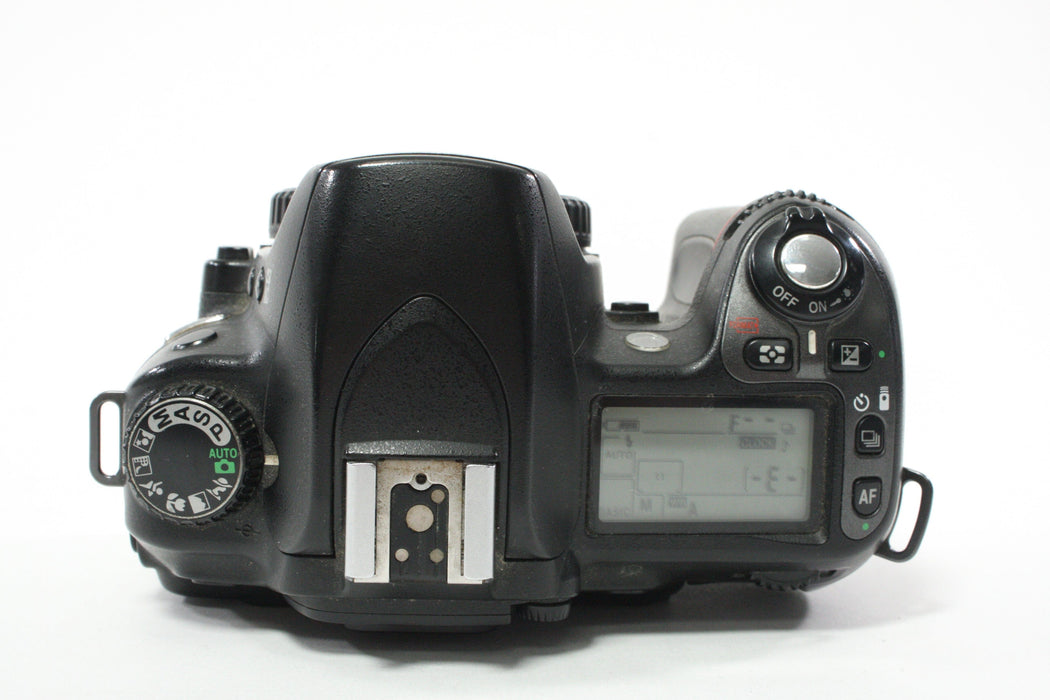 Nikon D80 DSLR Camera Body with a Shutter Count of 35,258