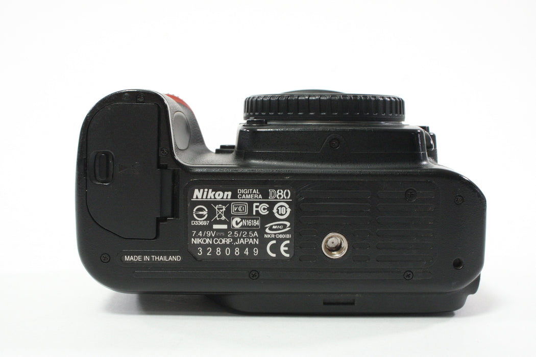 Nikon D80 DSLR Camera Body with a Shutter Count of 35,258