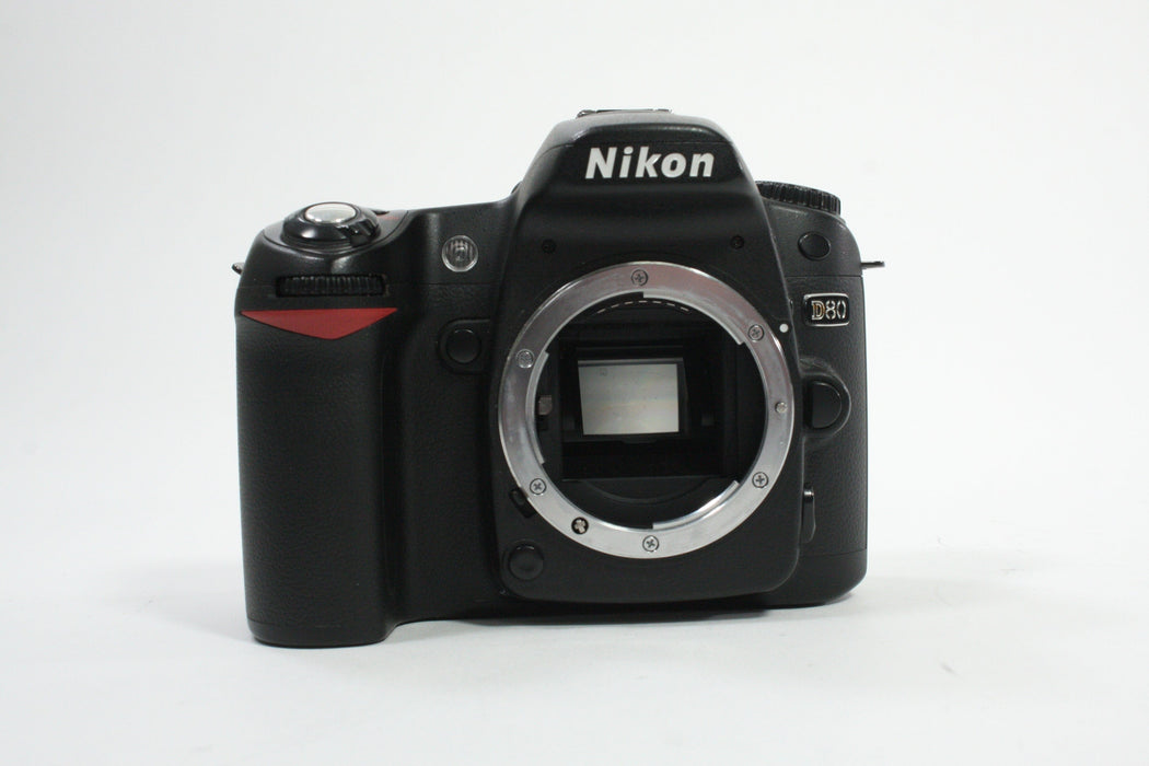 Nikon D80 DSLR Camera Body with Shutter Count 10,464