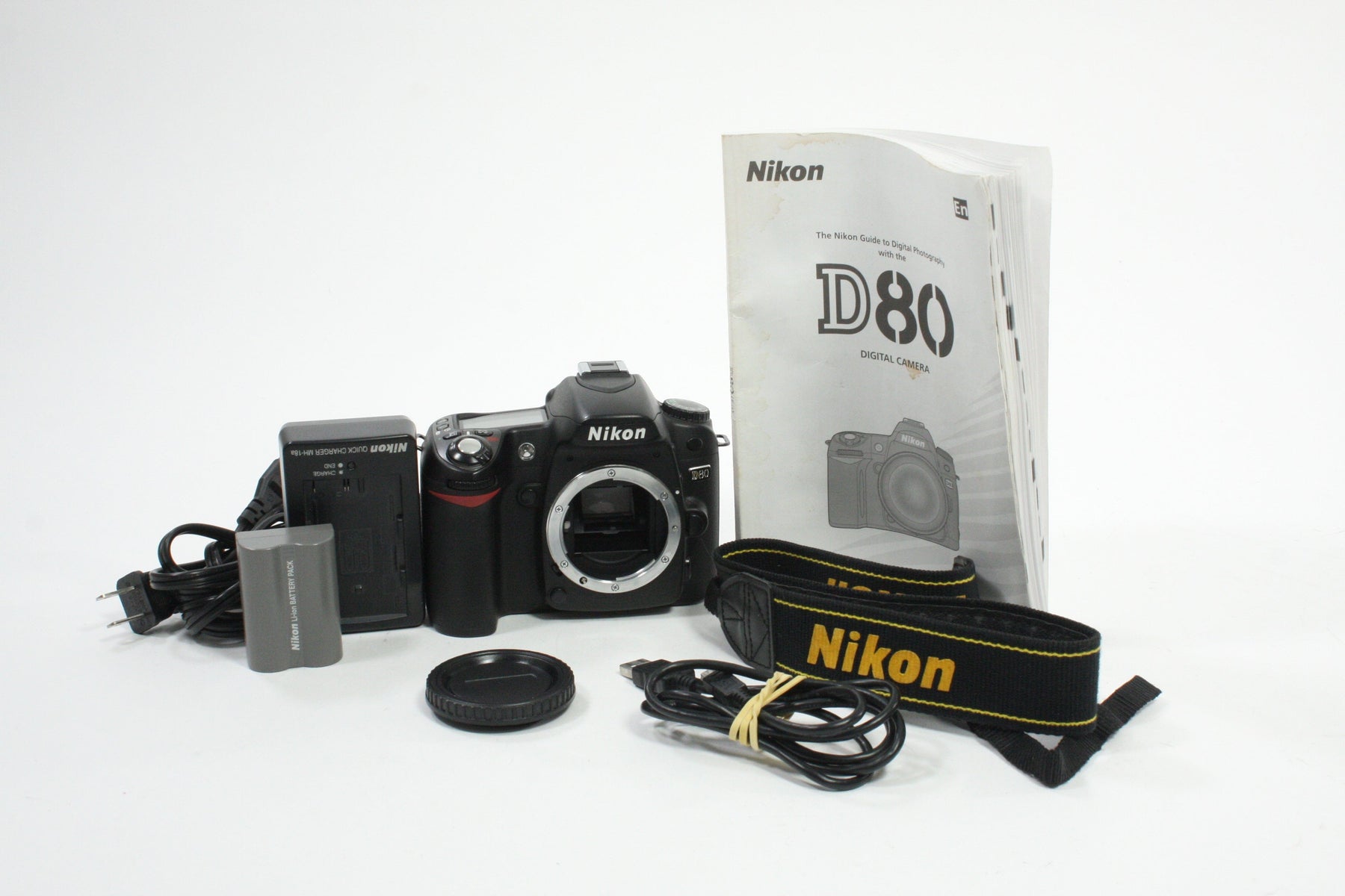 Nikon D80 DSLR Camera Body with Shutter Count 10,464