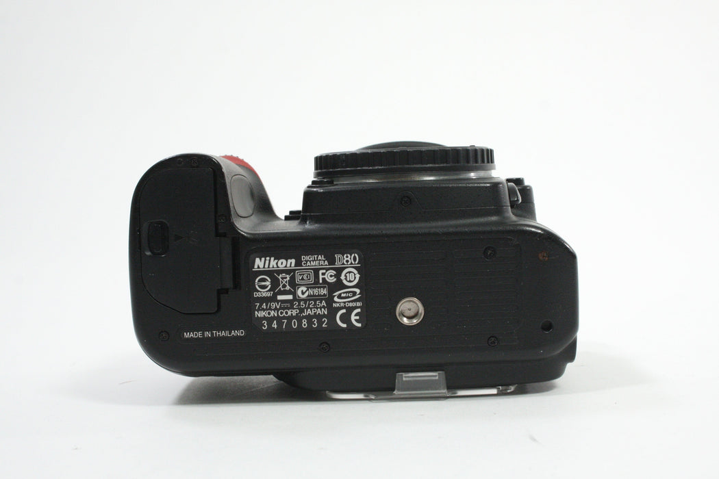 Nikon D80 DSLR Camera Body with Shutter Count 10,464