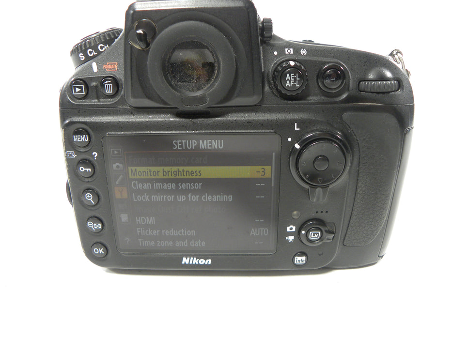 Nikon D800 36.3mp Digital SLR Body Only Shutter Ct. 208,829
