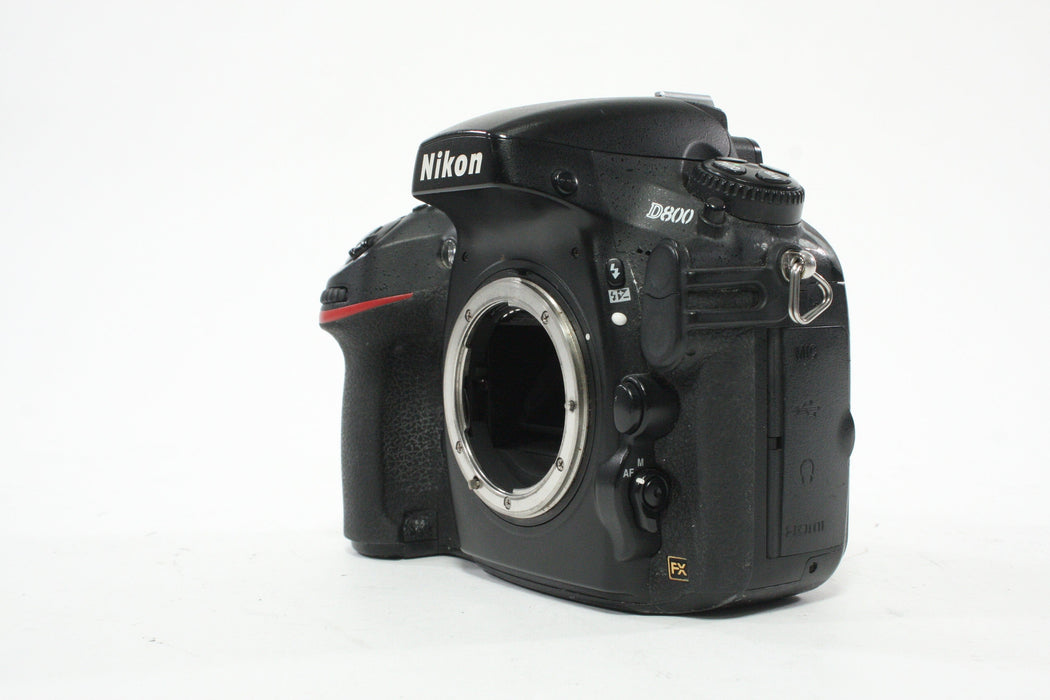 Nikon D800 DSLR Camera Body with Shutter Count 207,749