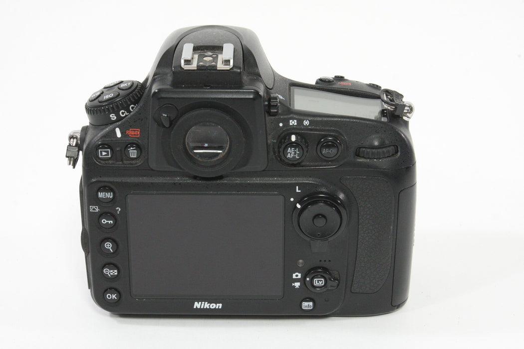 Nikon D800E Body Only - Shutter Count 21628