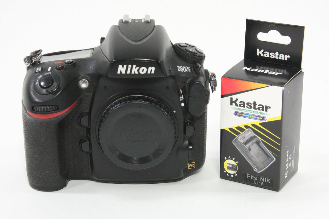 Nikon D800E Body Only - Shutter Count 21628