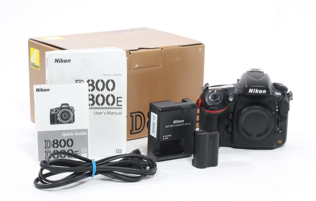 Nikon D800E Digital SLR Camera with Shutter Count 2,779 AS-IS (see details)