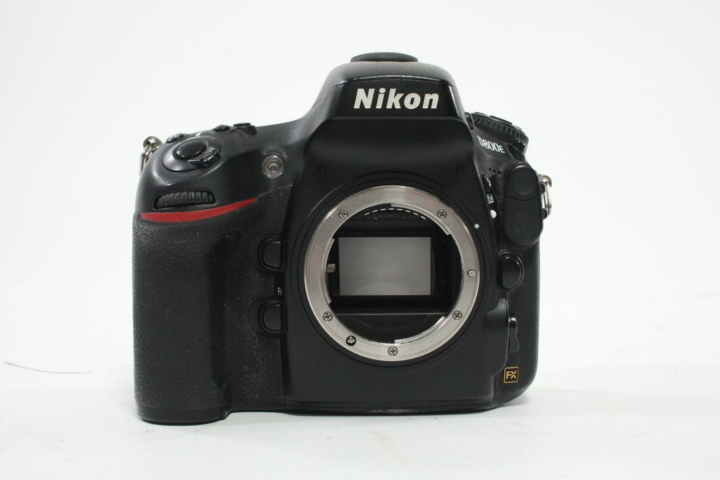 Nikon D800E DSLR Camera Body with MB-D12 Battery Grip with Shutter Count 112,269