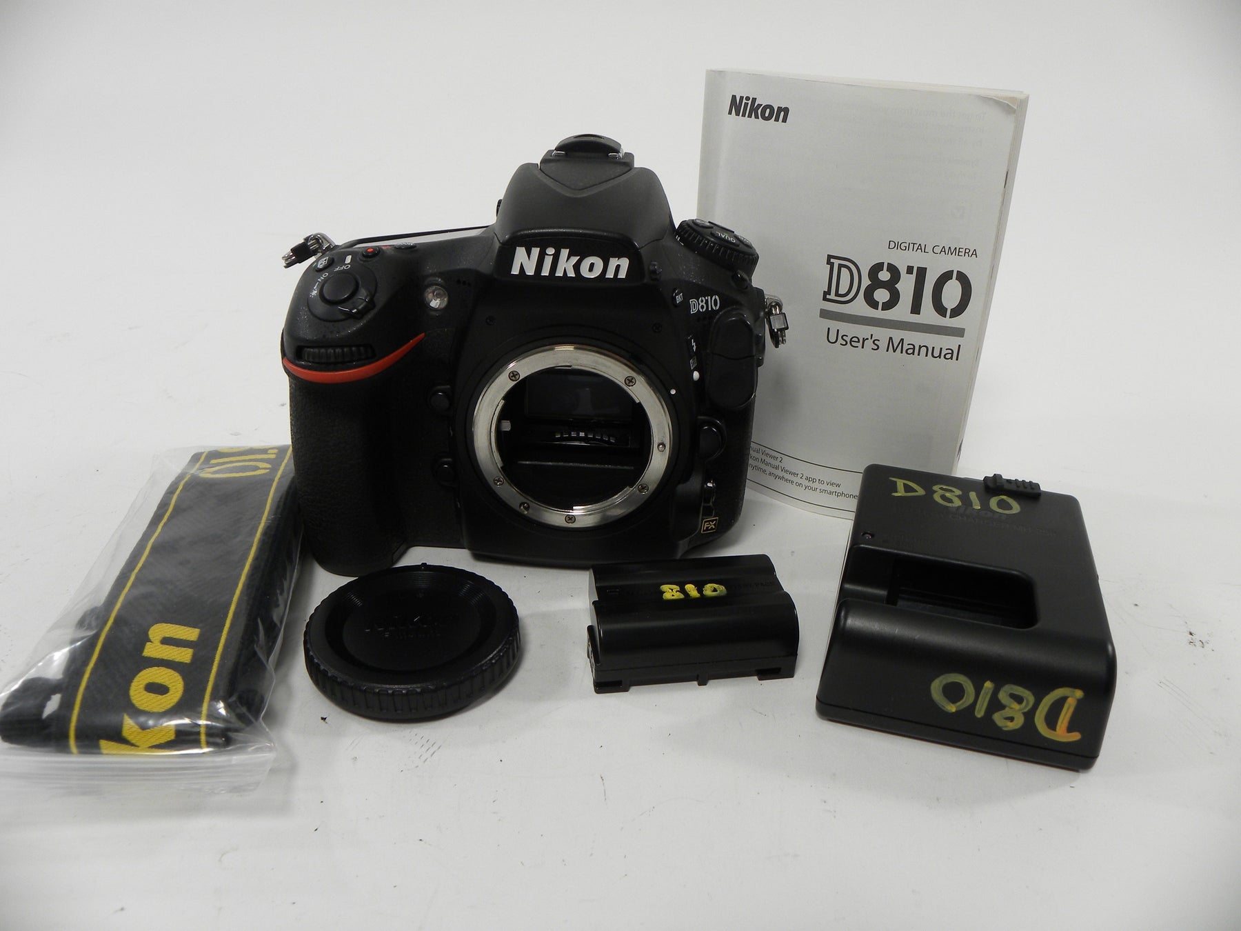 Nikon D810 36.3mp Digital SLR Body Only Shutter Ct. 5,668