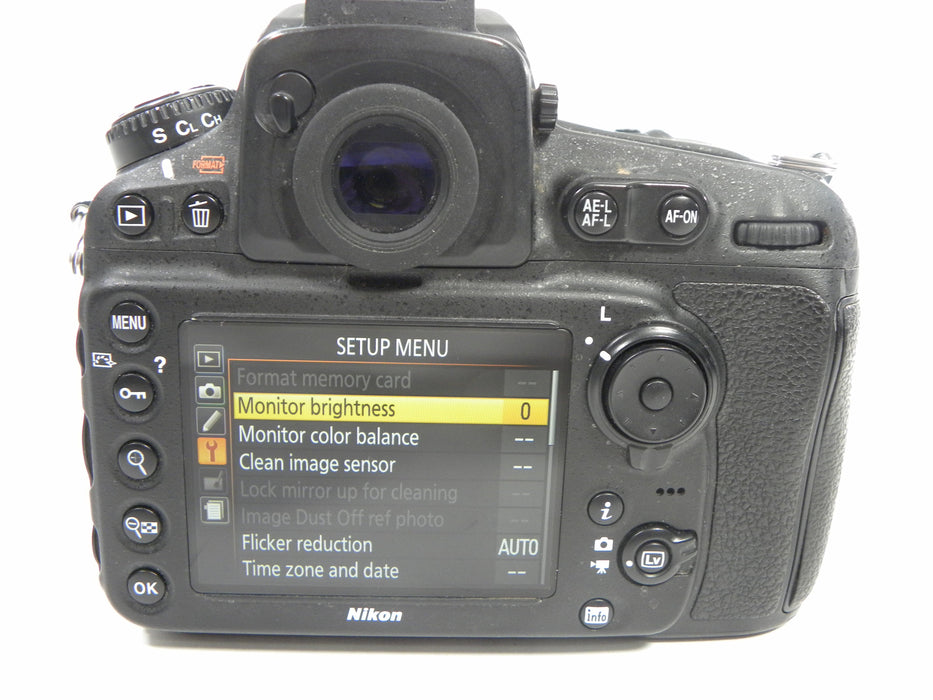 Nikon D810 36.3mp Digital SLR Full Frame Body Only Shutter Ct. 28,040