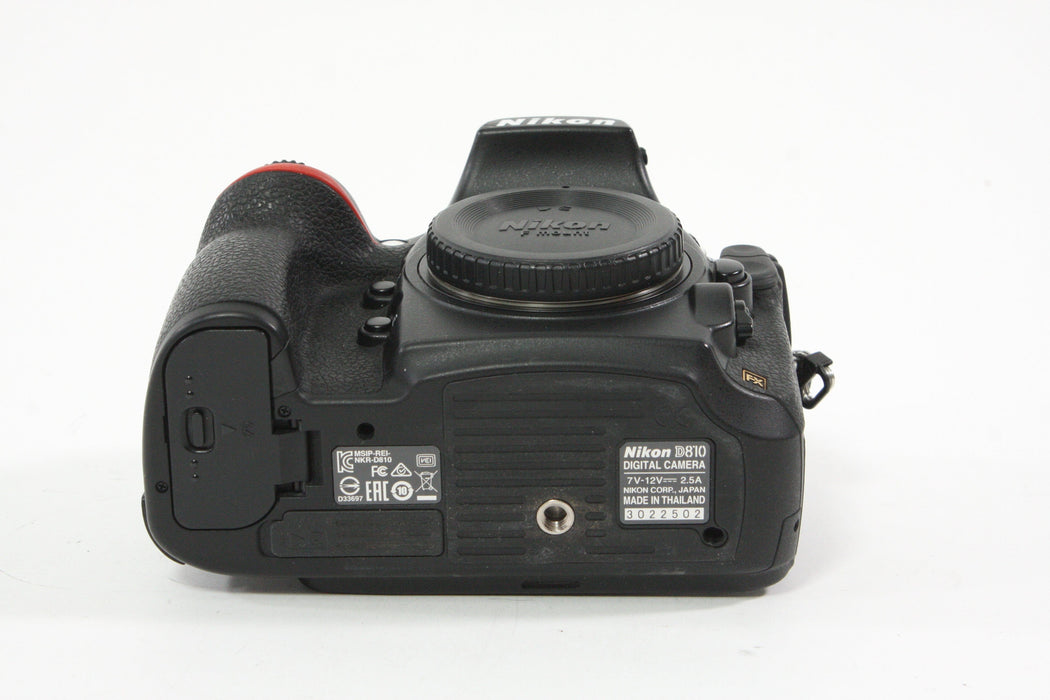 Nikon D810 Body Only - Shutter Count 58946