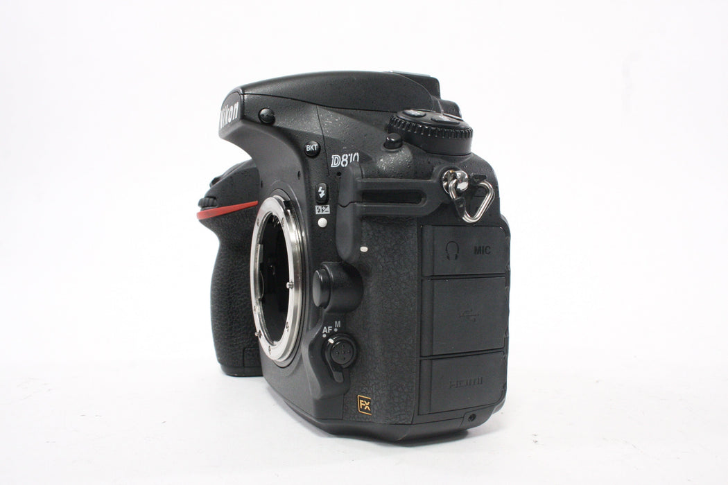Nikon D810 DSLR Camera Body with a Shutter Count of 79,661