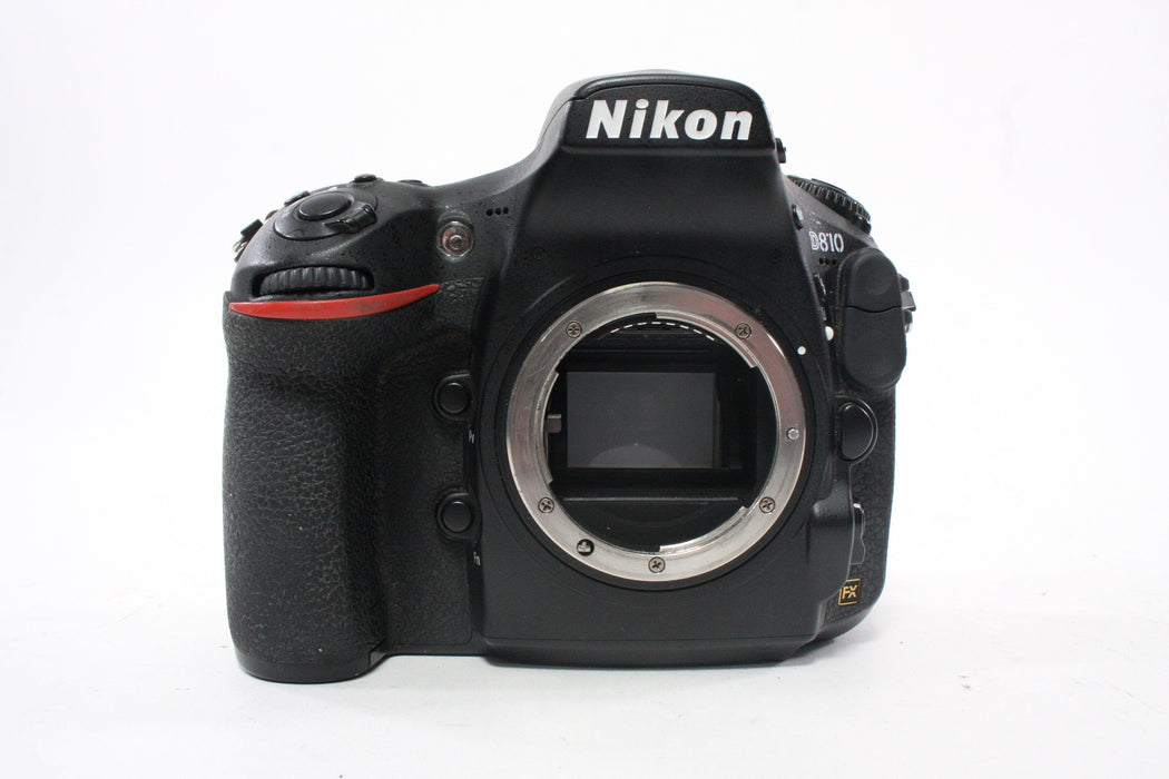 Nikon D810 DSLR Camera Body with a Shutter Count of 79,661